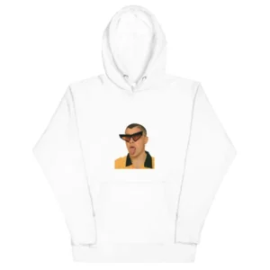 Bad Bunny Face Hoodie