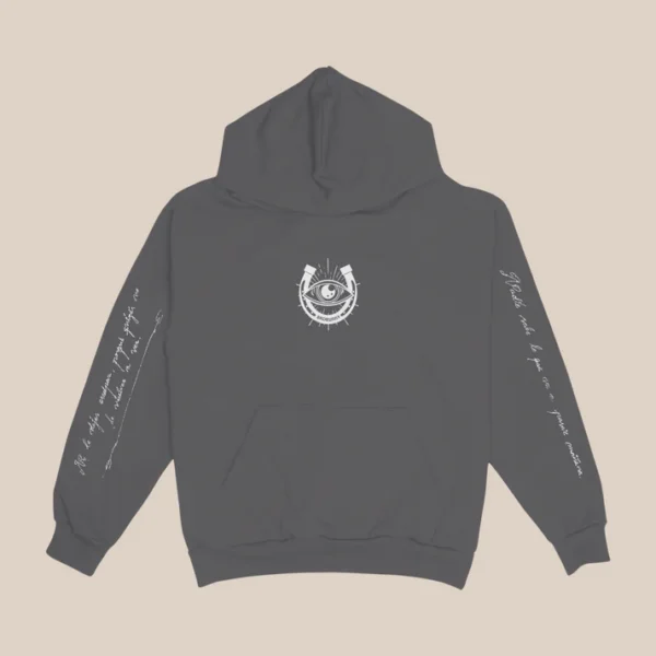 Bad Bunny Most Wanted Vintage Black Hoodie