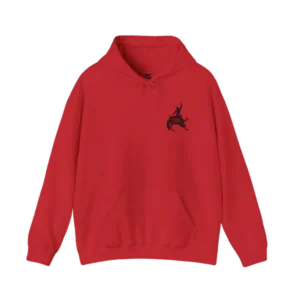 NADIE SABE MOST WANTED HORSE HOODIE RED